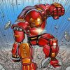 Hulkbuster Hero Paint By Number