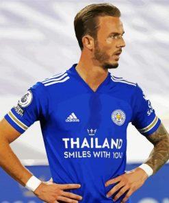 James Maddison Footballer Paint By Number