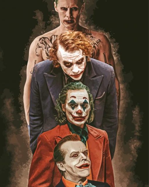 Jokers Wild Paint By Number