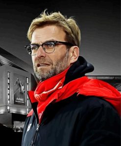 Jurgen Klopp German Football Manager Paint By Number