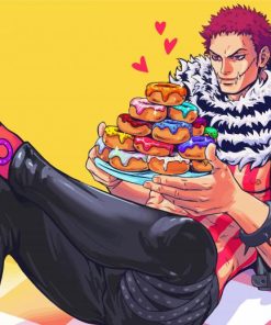 Katakuri Eating Donuts Paint By Number