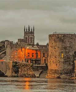 King Johns Castle Limerick Paint By Number