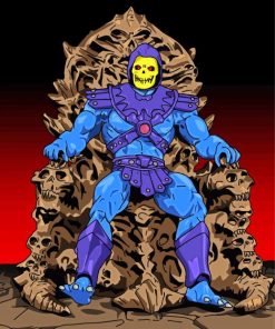 King Skeletor Paint By Number