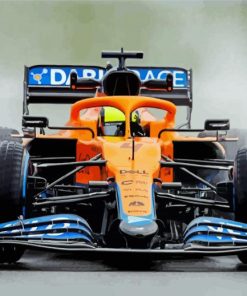 Lando Norris F1 Paint By Number