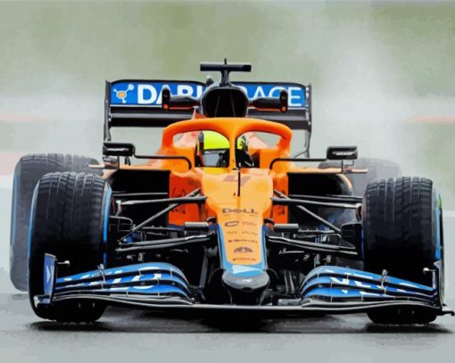 Lando Norris F1 Paint By Number