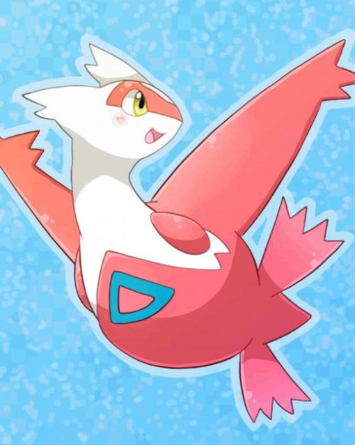 Latias Species Paint By Number