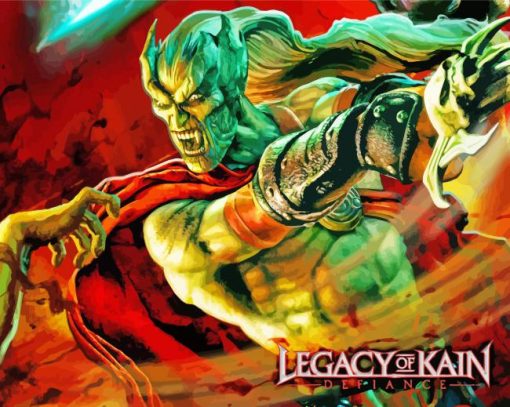 Legacy Of Kain Character Paint By Number