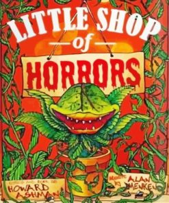 Little Shop Of Horrors Movie Poster Paint By Number