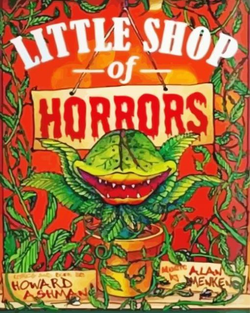 Little Shop Of Horrors Movie Poster Paint By Number