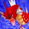 Mad Red Gyarados Paint By Number