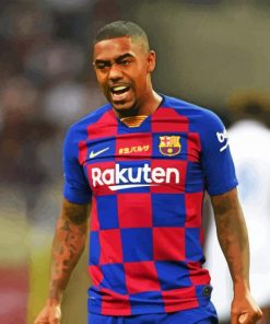 Malcom Footballer Paint By Number