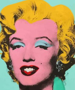 Marilyn Monroe Warhol Andy Paint By Number