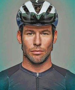 Mark Cavendish Professional Cyclist Paint By Number