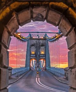 Menai Bridge View Paint By Number