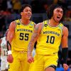 Michigan Wolverines Basketballers Paint By Number