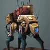 Military Robot Dog Paint By Number