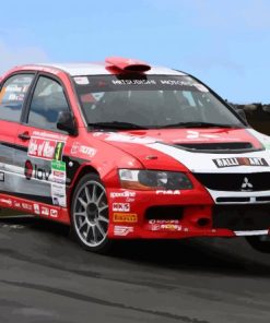 Mitsubishi Stock Car Paint By Number