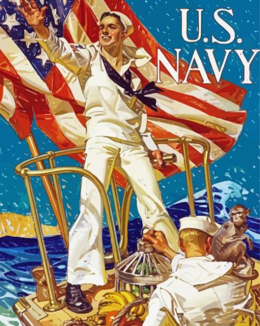 Navy Paint By Number