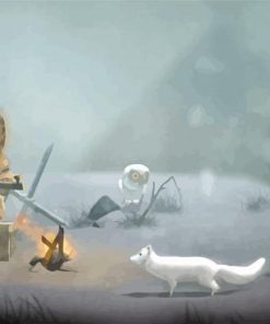 Never Alone Video Game Paint By Number