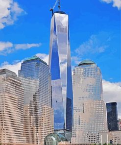 One World Trade Center New York Paint By Number