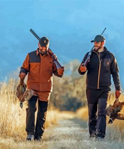 Pheasant Hunting Men Paint By Number