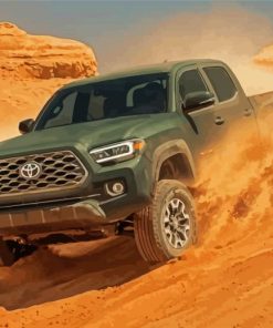 Pick Up Toyota Tacoma Paint By Number