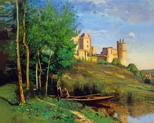 Pierrefonds Castle Art Paint By Number