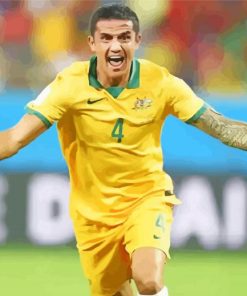 Player Tim Cahill Paint By Number