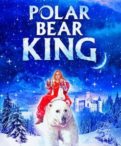 Polar Bear King Poster Paint By Number