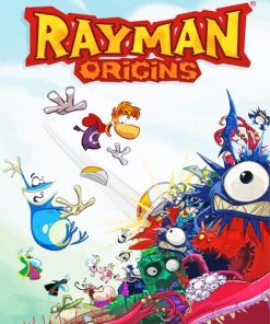 Rayman Origins Game Poster Paint By Number