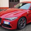 Red Alfa Romeo Giulia Paint By Number