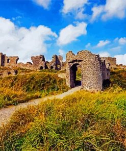 Rock Of Dunamase Ireland Paint By Number