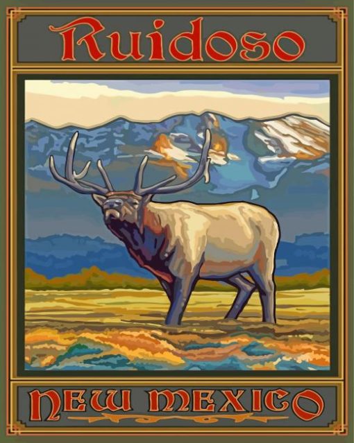 Ruidoso New Mexico Paint By Number