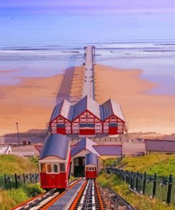 Saltburn Lift To Town Station Paint By Number