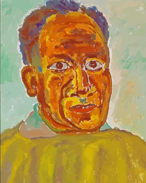 Self Portrait Beauford Delaney Paint By Number