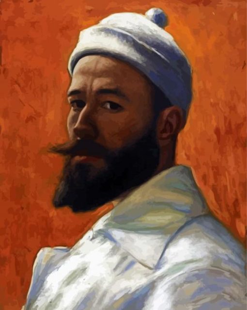 Self Portrait Hugo Simberg Paint By Number