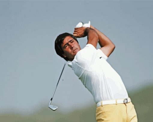 Seve Ballesteros Paint By Number