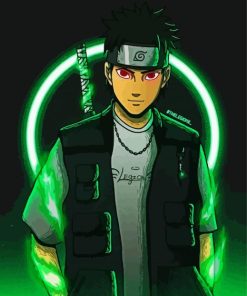 Shisui Uchiha Aaoanese Anime Art Paint By Number