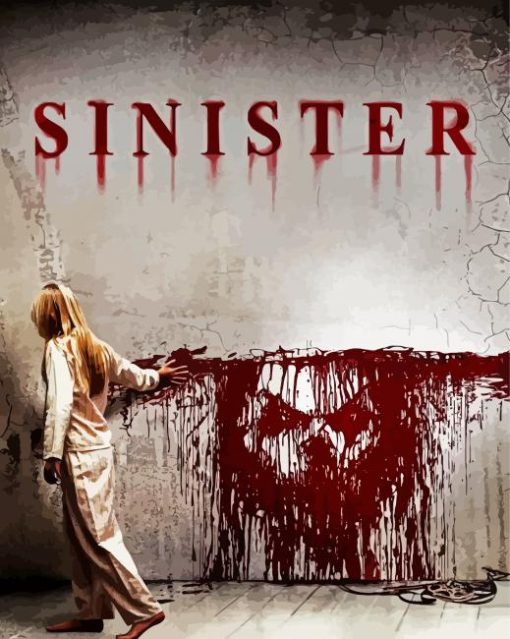 Sinister Horror Movie Poster Paint By Number