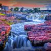 Sioux Falls Waterfalls Paint By Number