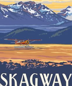 Skagway Poster Paint By Number