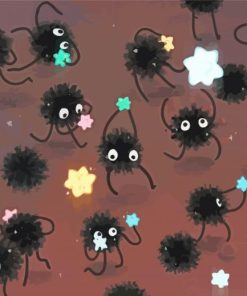 Soot Sprites Paint By Number