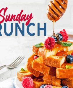 Sunday Brunch Paint By Number