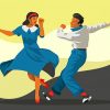 Tap Dancer Couple Paint By Number