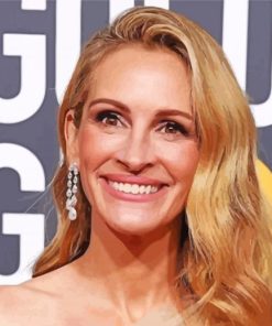 The Beautiful Actress Julia Roberts Paint By Number