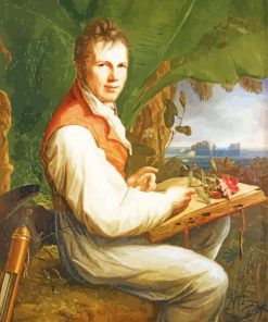 The Geographer Alexander Humboldt Paint By Number