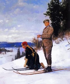 The Nordic Skiing Paint By Number