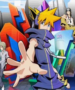 The World Ends Paint By Number