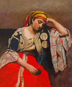 Traditional Algerian Woman Paint By Number