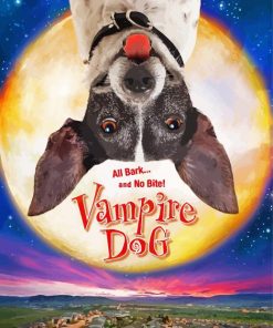 Vampire Dog Poster Paint By Number